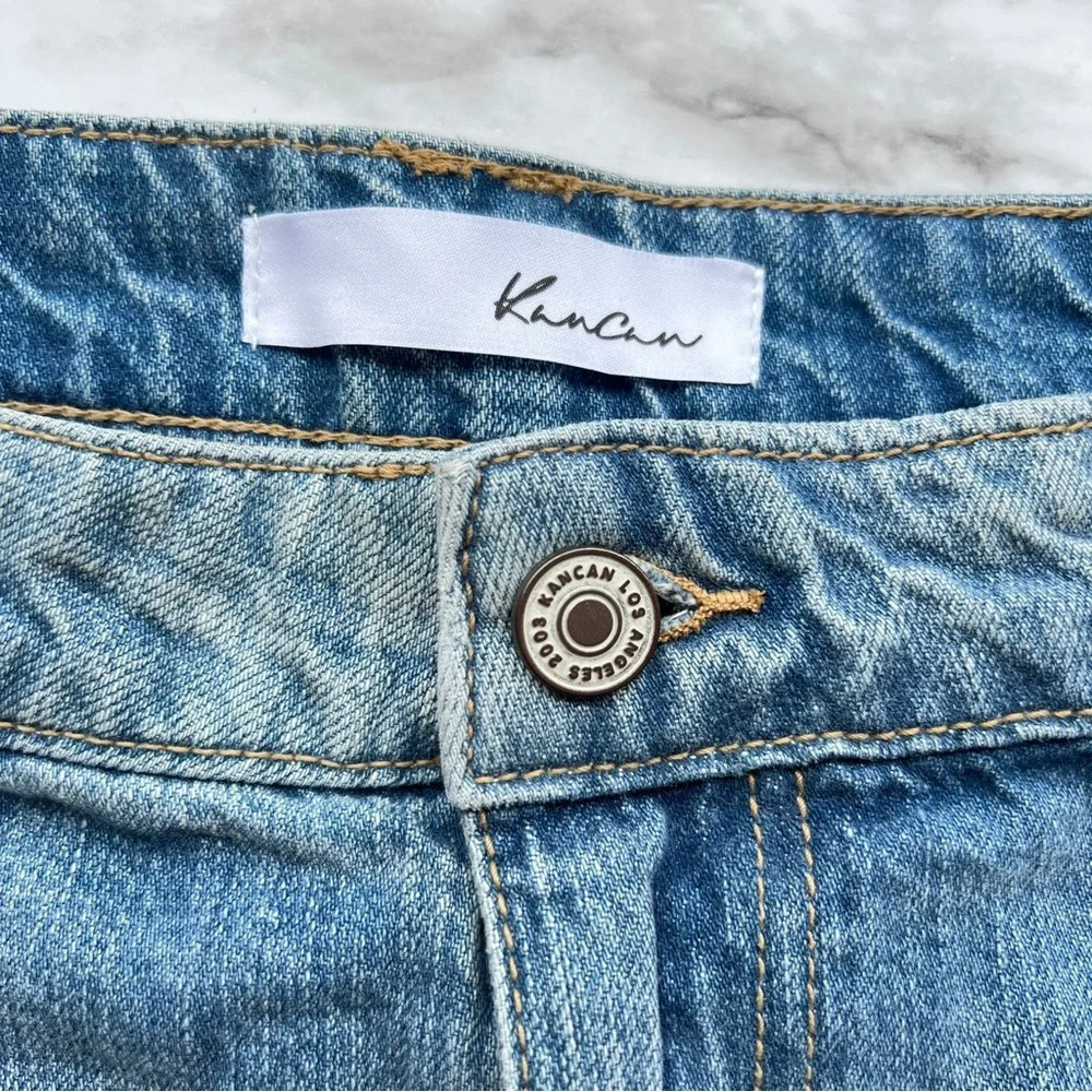 Kancan Isabelle Ultra High Rise Mom Shorts, 3X - Picture 5 of 7